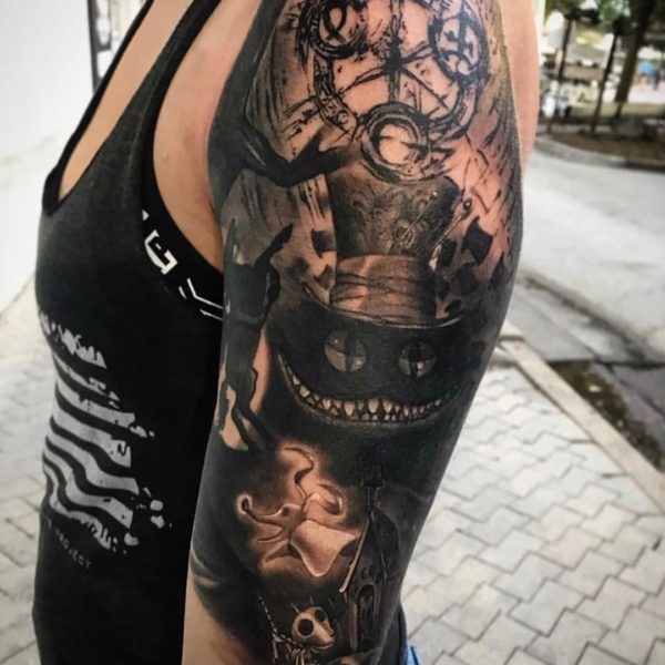 Leif: Tim Burton sleeve